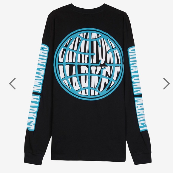 chinatown market Other - NWOT Chinatown Market Globe Long Sleeve Tee